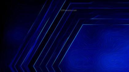 Blue Neon Lines