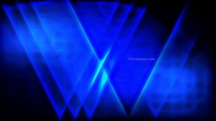Blue Geometric Light Strokes