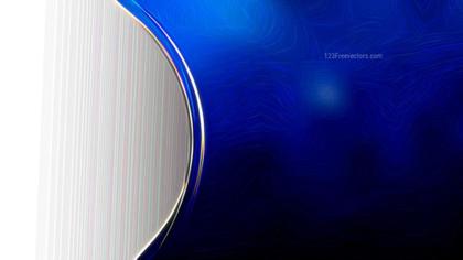 Abstract Blue and White Design