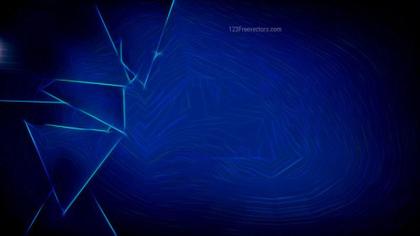 Abstract Blue Geometric Lines Background