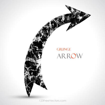 Grunge Arrow Vector Download