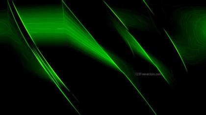 Glowing Green Lines