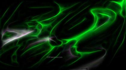 Glowing Green Lines
