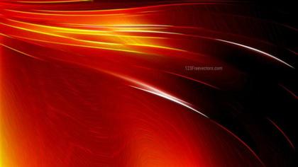 Glowing Red and Yellow Abstract