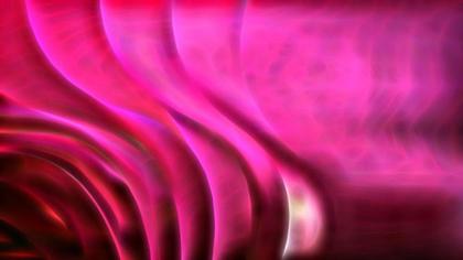 Glowing Pink Curves