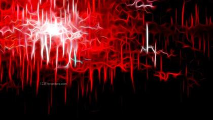Red and White Abstract