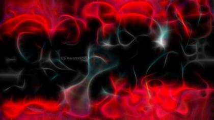 Abstract Red and Black Swirls