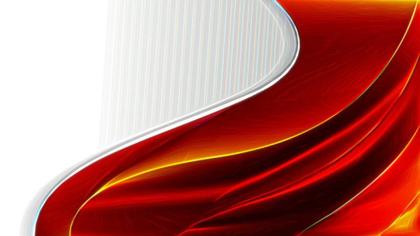 Red and White Abstract