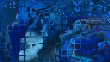 Blue Grid Abstract