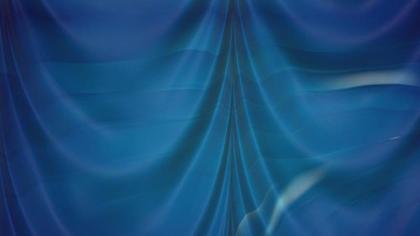 Flowing Blue Fabric