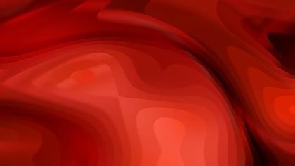 Red Wave Abstract