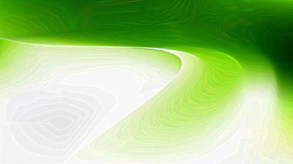 Abstract Green Swirls