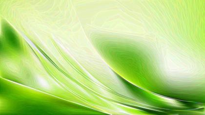 Abstract Green Swirls