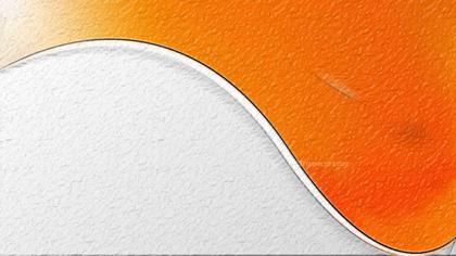 Abstract Orange and White Design