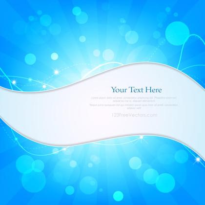 Abstract Blue Background Template