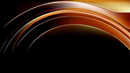 Glowing Arcs on Black