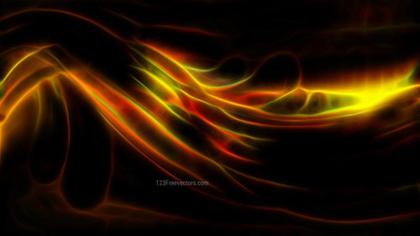 Glowing Abstract Waves