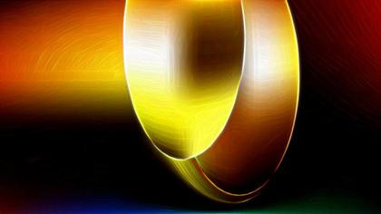 Glowing Abstract Shape