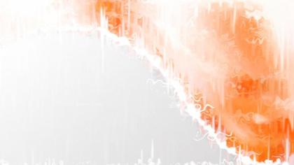 Abstract Orange and White Swirls