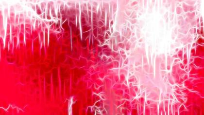 Red and White Abstract
