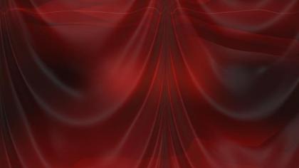 Red Fabric Curtains