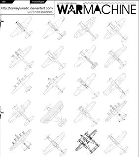 Free War Machine Vector Pack 01