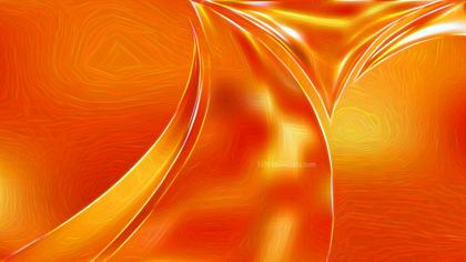 Abstract Orange Energy Field