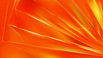 Glowing Orange Abstract