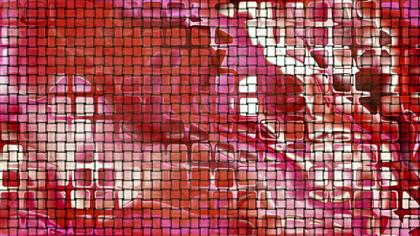 Woven Red Abstract