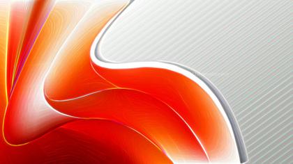 Abstract Red and White Swirls