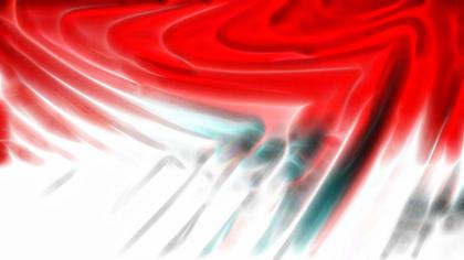 Red and White Abstract