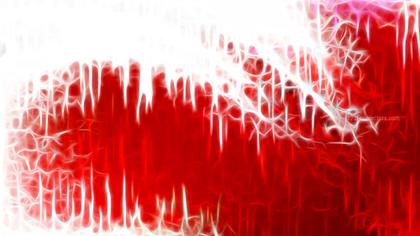Red and White Abstract