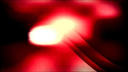 Glowing Red and White Abstract