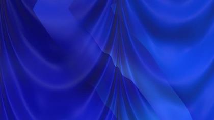 Blue Silk Drapes