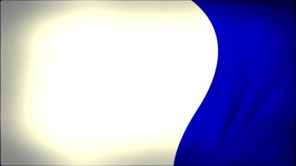 Abstract Blue and White Curve