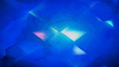 Abstract Blue Diamonds
