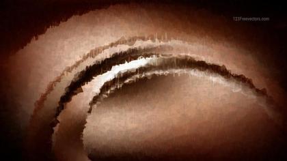 Abstract Brown Wave