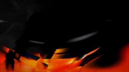 Dark Flame Abstract