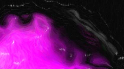 Pink and Black Abstract