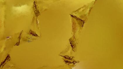 Golden Abstract Shapes