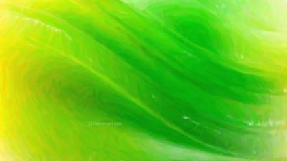 Green Swirls Abstract