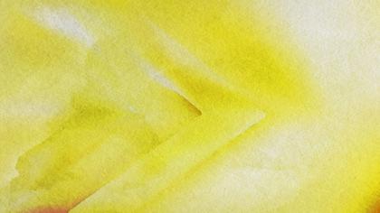 Yellow Watercolor Swirls