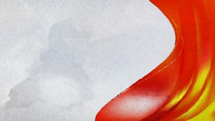 Abstract Red and White Swirl