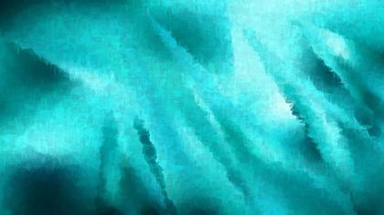 Teal Abstract Art