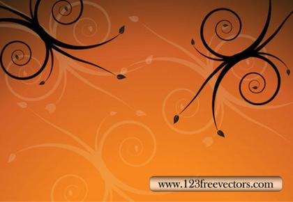 Floral Background Free Vector