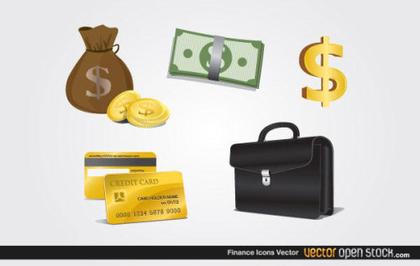Free Vector Finance Icons