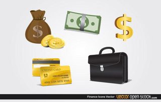 Free Vector Finance Icons