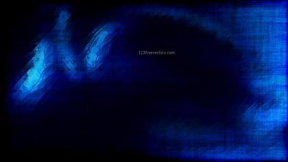 Blue Brushstrokes Abstract