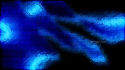 Abstract Blue Brushstrokes