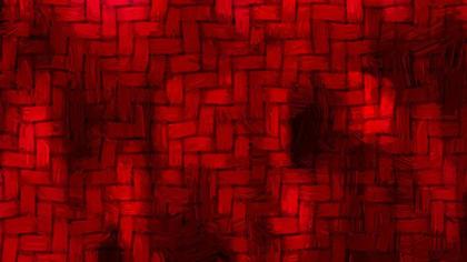 Red Woven Texture
